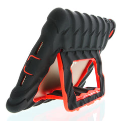 Black/Red 8